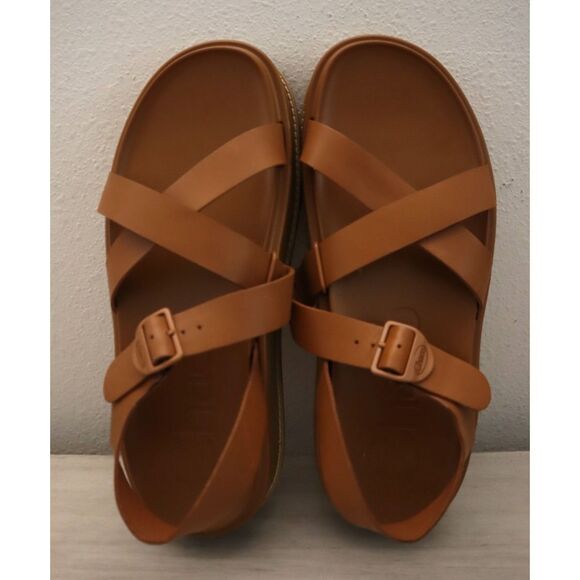 Chaco JCH109480 Women's Sz 11M Cashew Brown Townes Midform Sandals - Picture 2 of 15